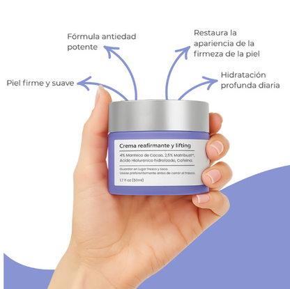 Crema reafirmante rejuvenecedora | 50g