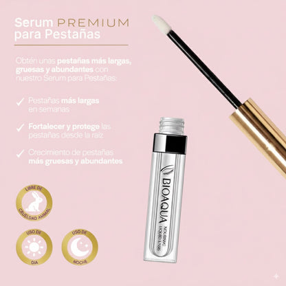 BIOAQUA – Sérum de Pestañas de Ensueño al Instante🌟